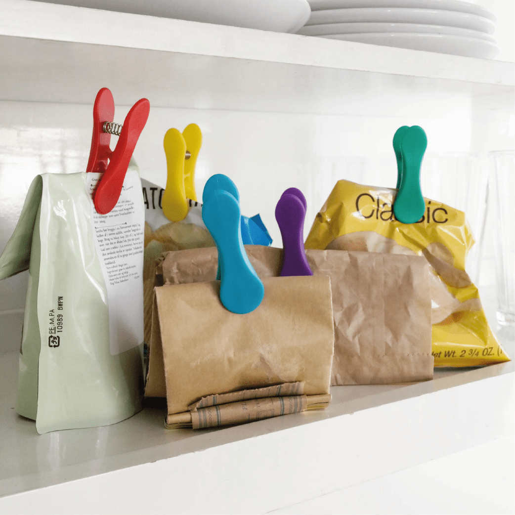 Clips De Kikkerland Bolsa Arco Iris Set 82