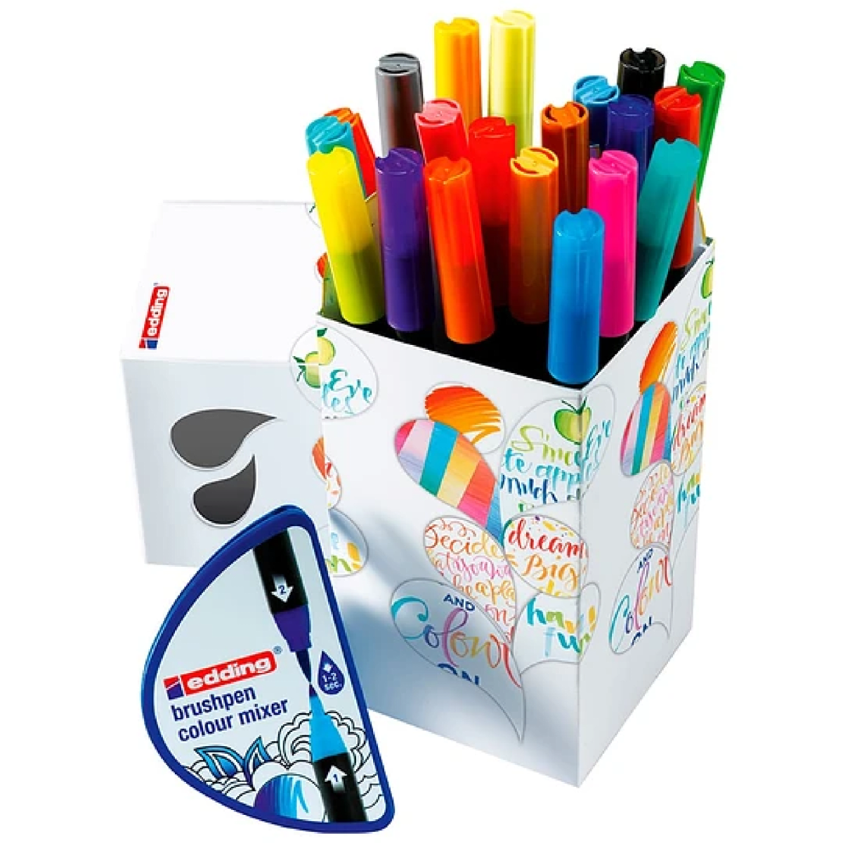 Set 20 marcador punta pincel Edding-1340 variedad1
