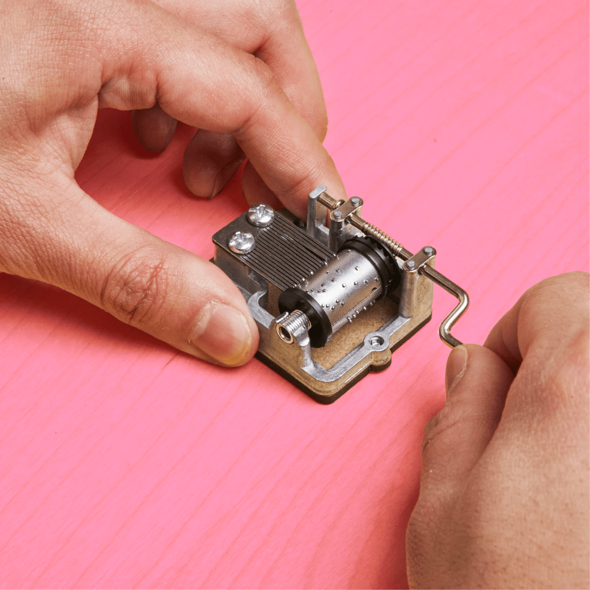 Caja Musical Kikkerland Pink Panther2