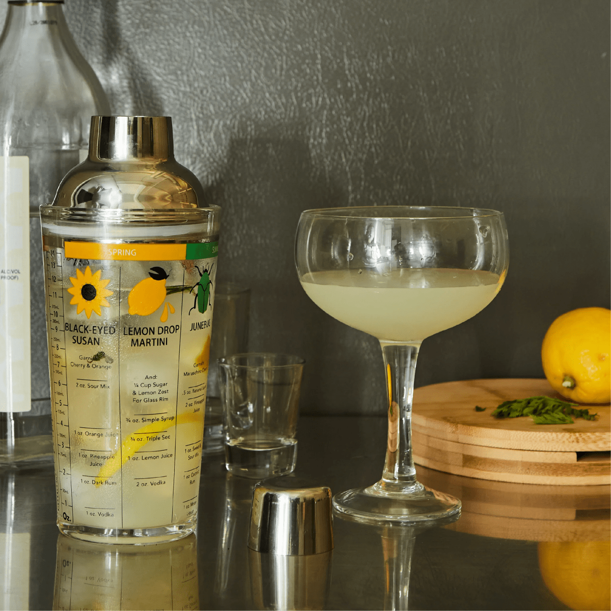 Mixer Cócteles  Kikkerland Cuatro Estaciones6