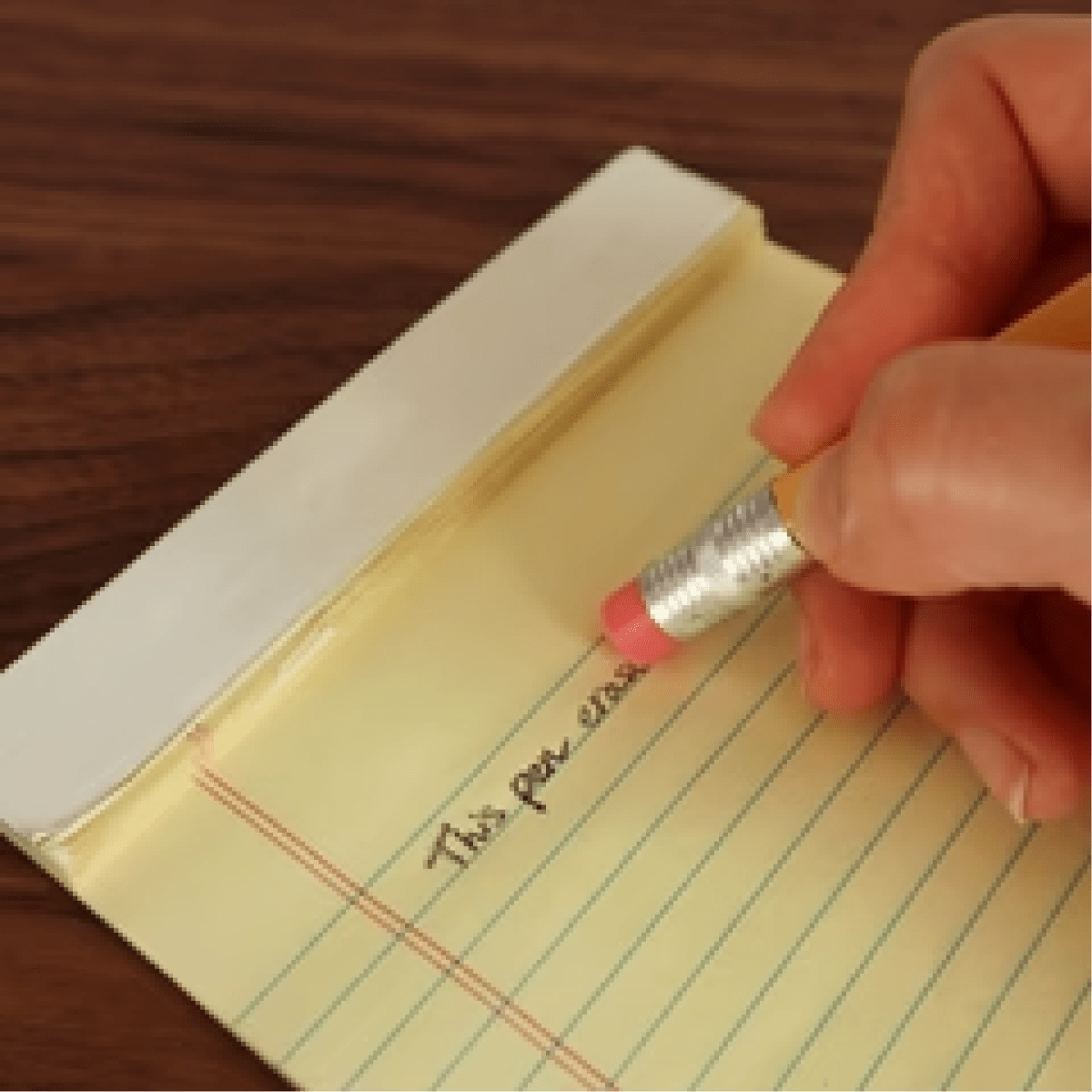 Lápiz Kikkerland  Borrable De Madera4