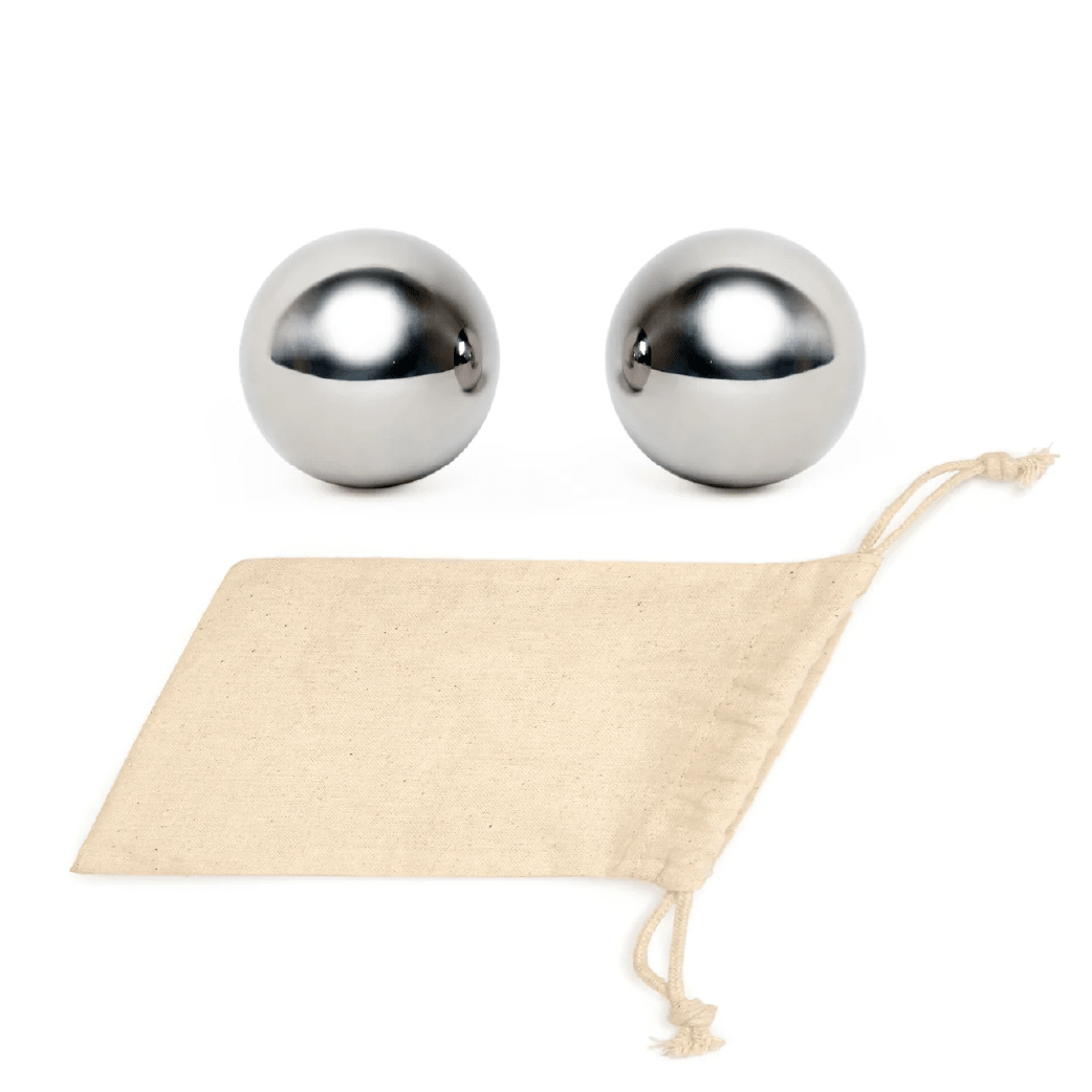 2 Bolas Whiskey  Kikkerland Acero Inoxidable2
