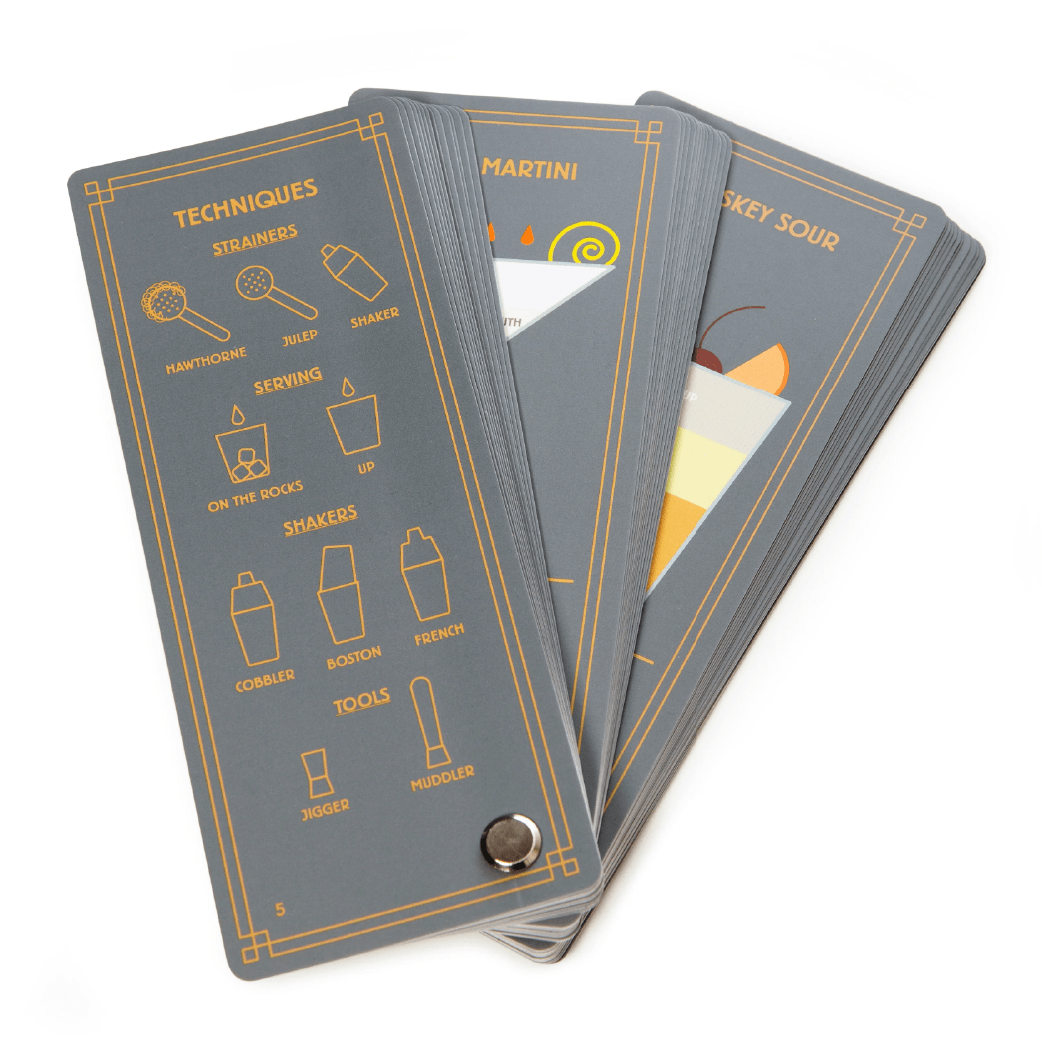 Kikkerland Swatches De Cócteles6