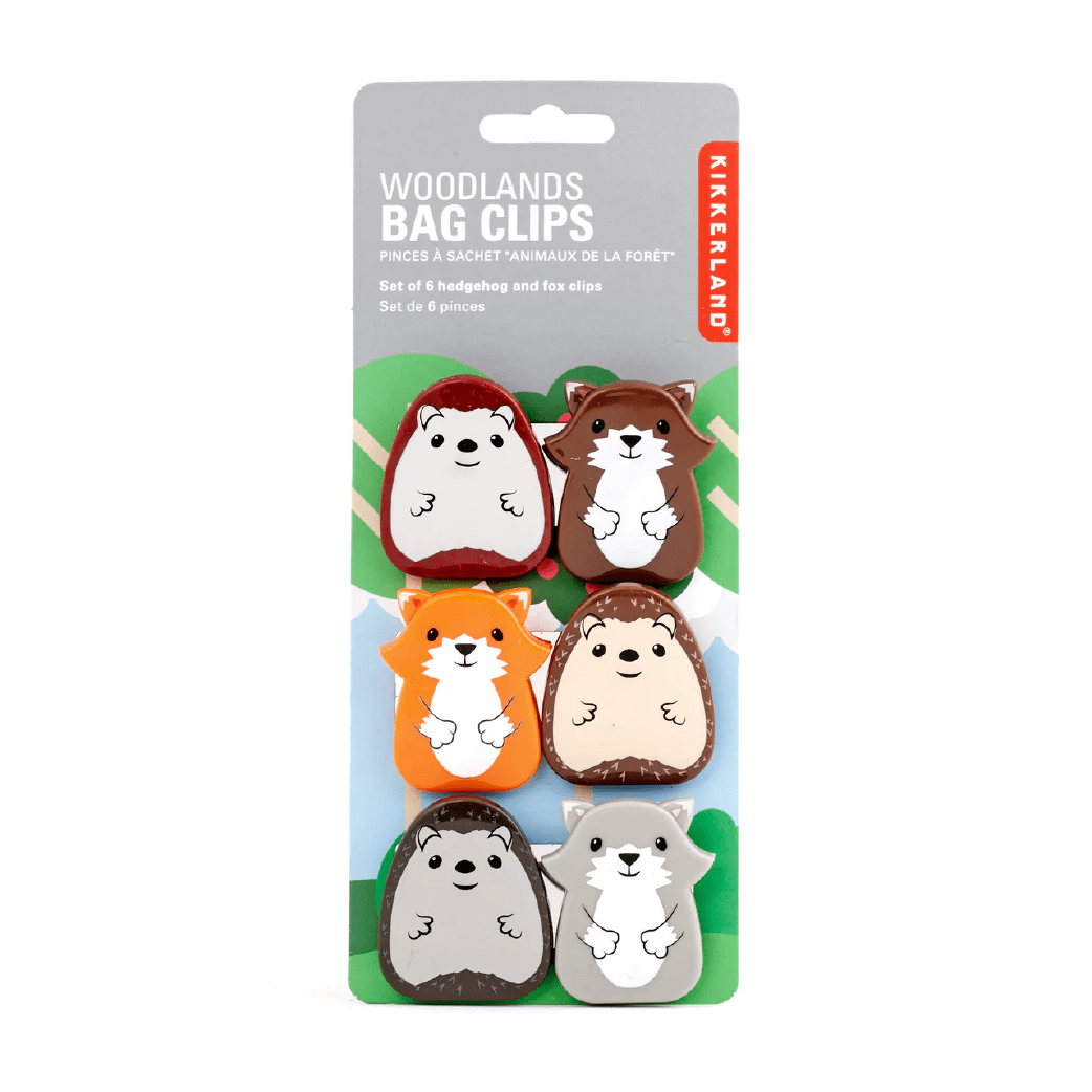 Clips De Bolsa  Kikkerland De Madera 6U2