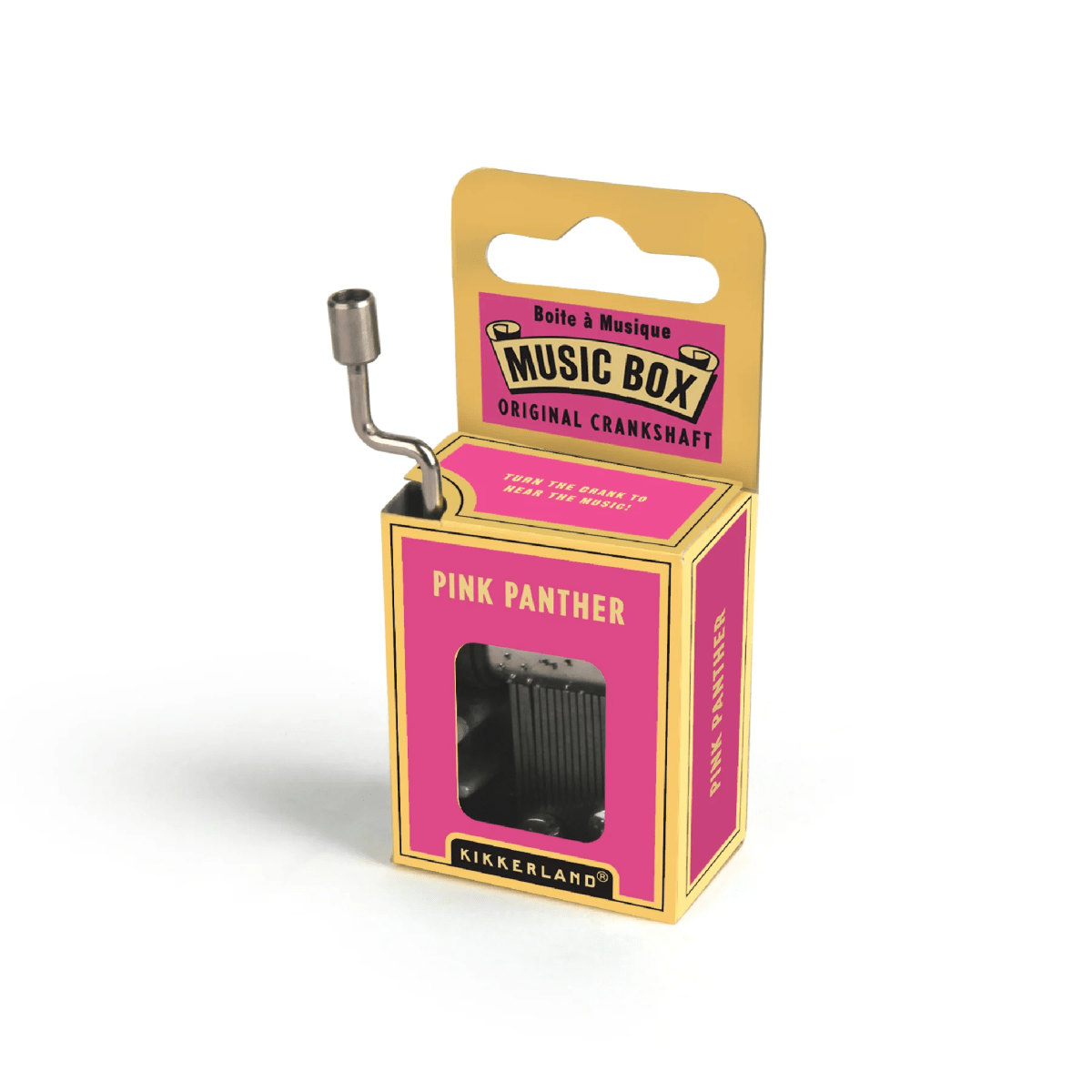 Caja Musical Kikkerland Pink Panther1