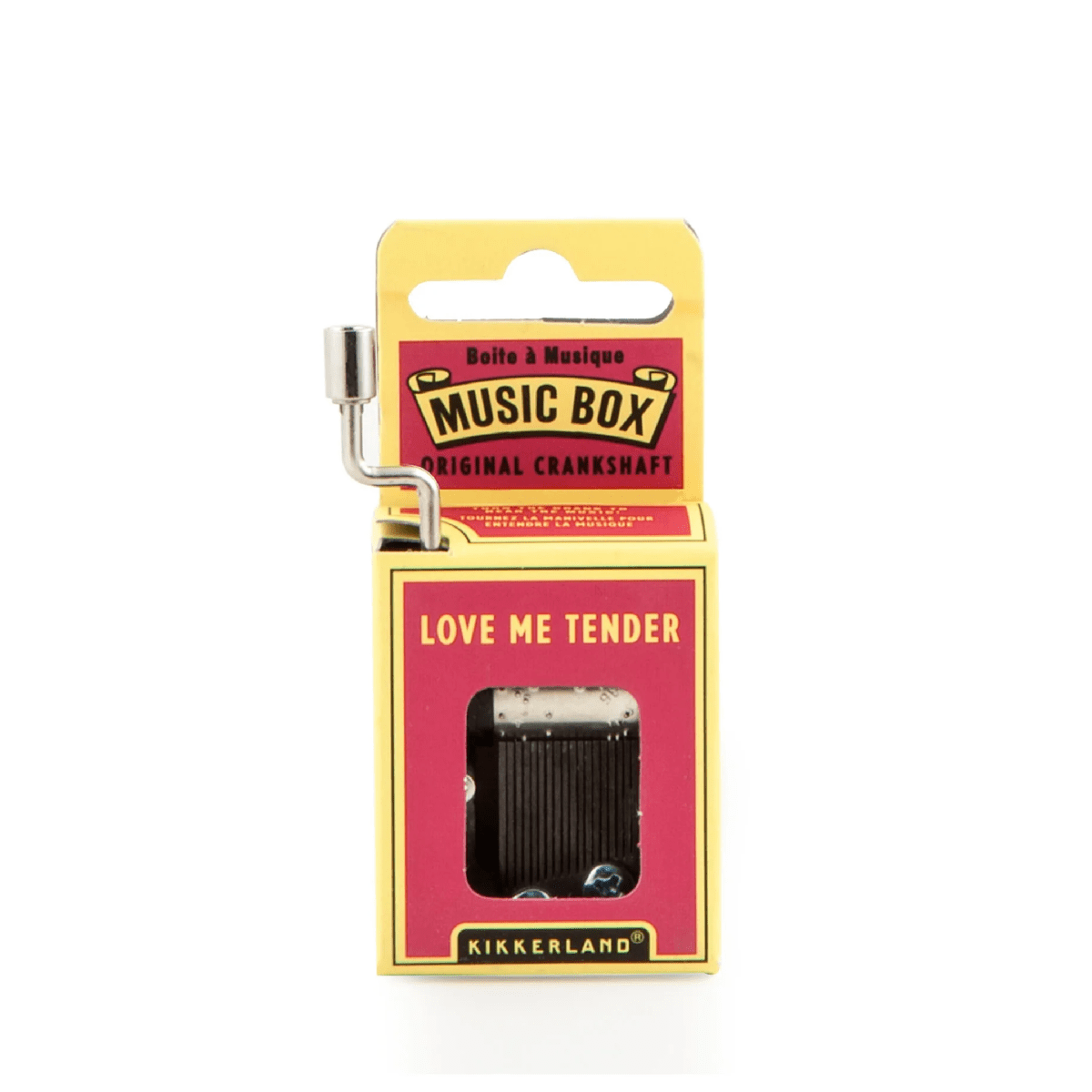 Kikkerland Caja Musical Love Me Tender1