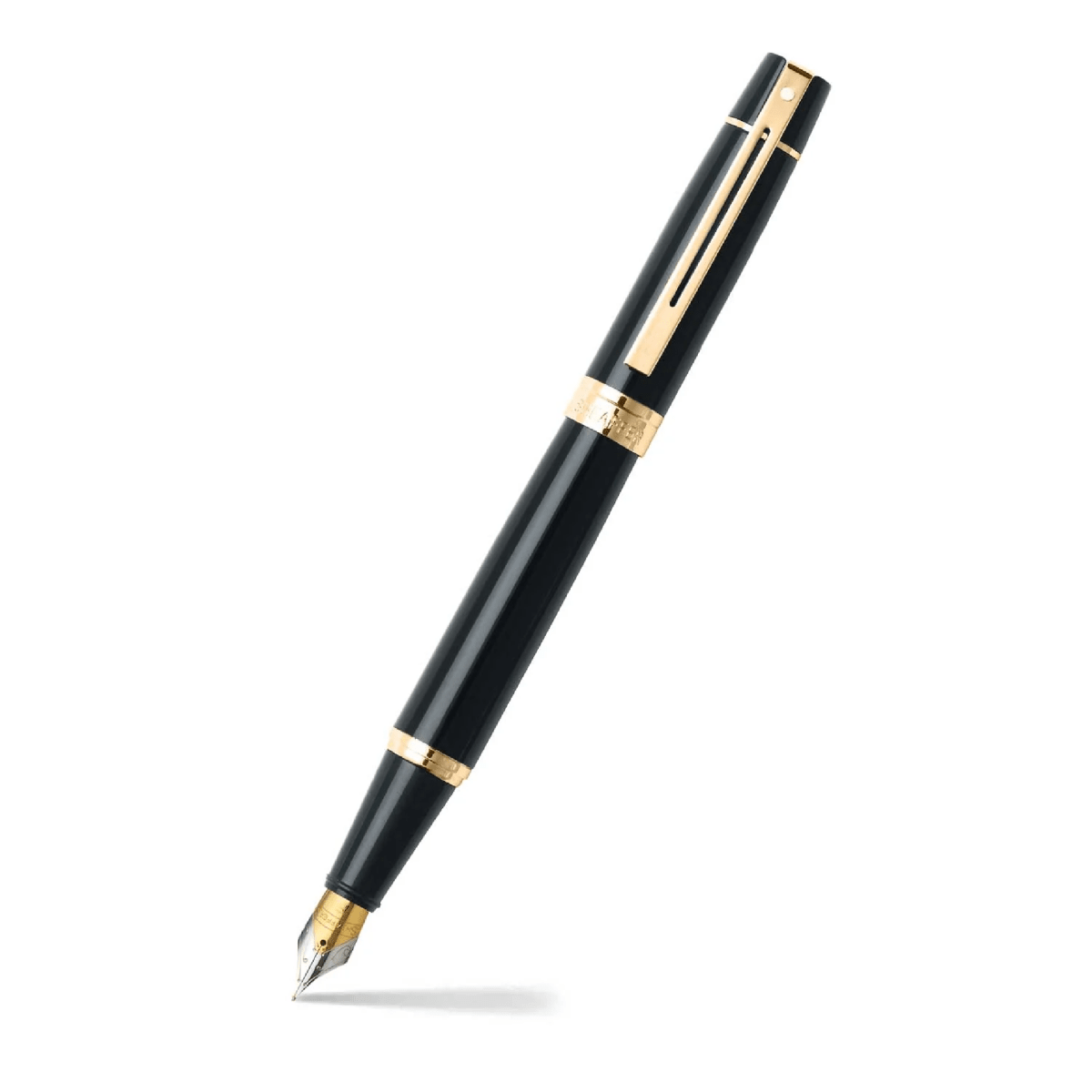 Set Sheaffer Serie 300 Roller y Pluma E9325 Negro Glossy Pluma M4