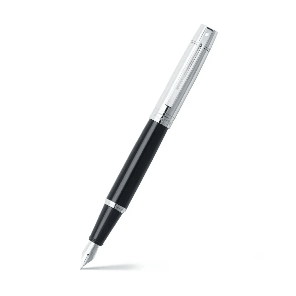 Set Sheaffer Serie 300 Bolígrafo y Pluma E9314 Negro Glossy Pluma M3