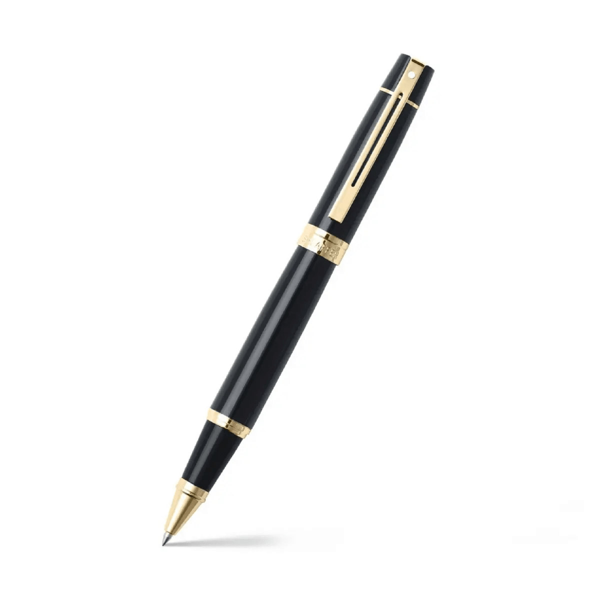 Set Sheaffer Serie 300 Roller y Pluma E9325 Negro Glossy Pluma M3