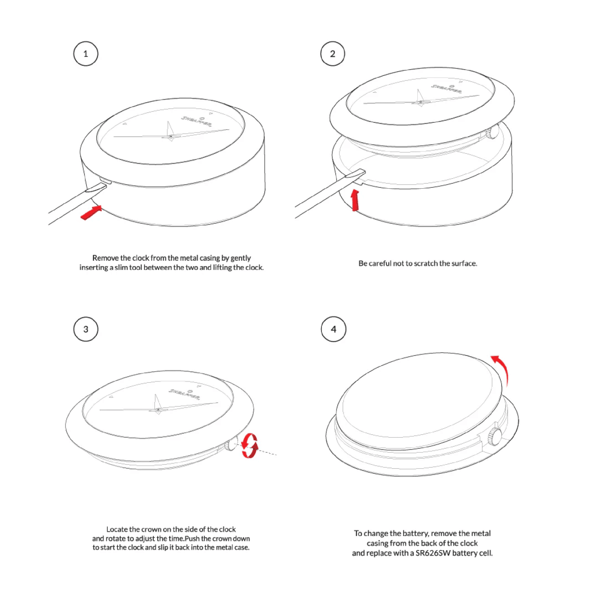 Bolígrafo Sheaffer S300 G9342 Cromo Brillante GT + Reloj de mesa chapado en Oro8