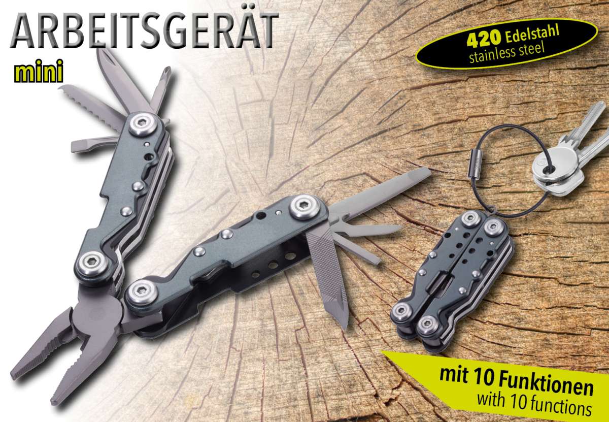 Miniherramienta TROIKA ARBEITSGERÄT mini8