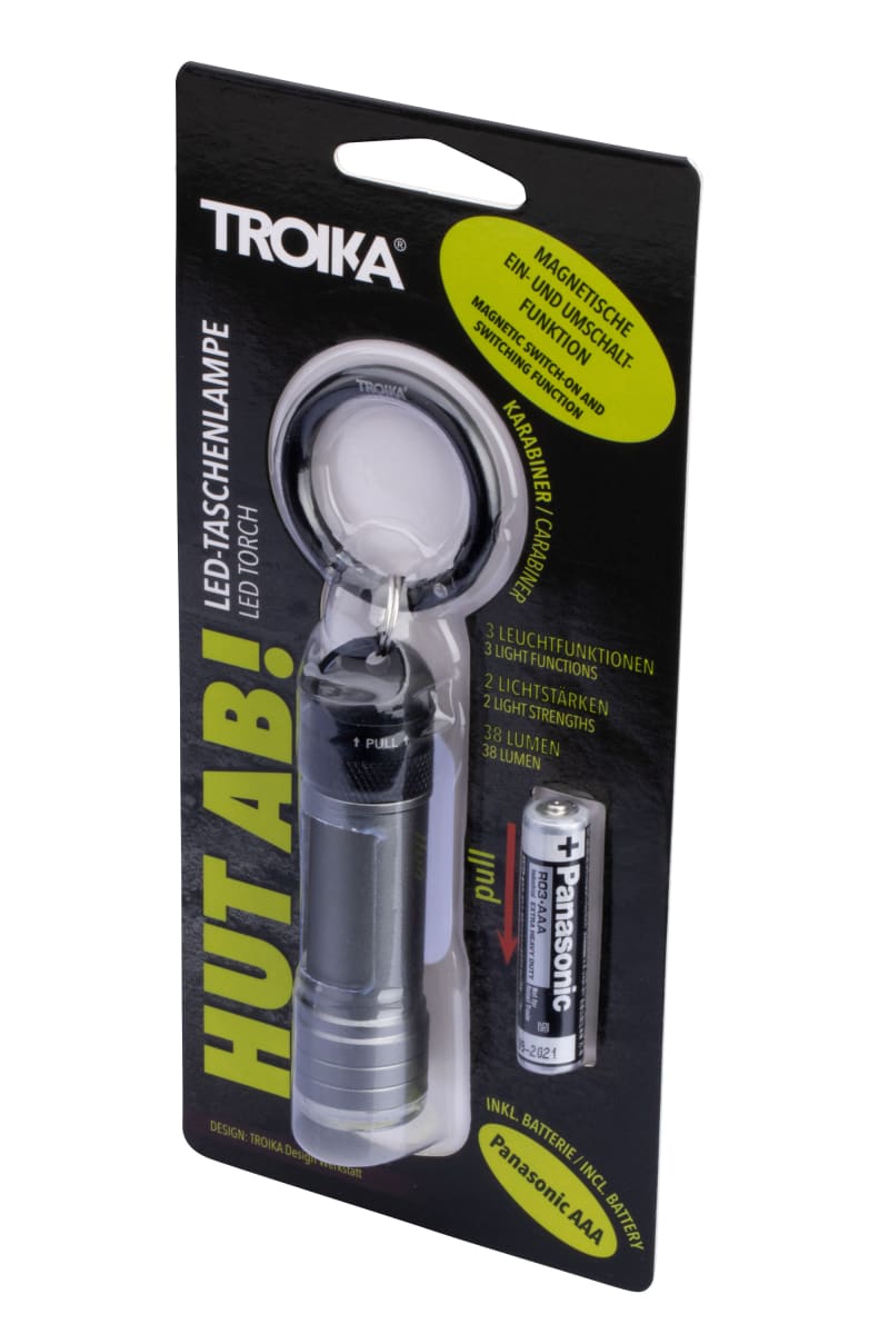 Linterna Troika con función magnético de encendido y de conmutación, COB-LED4