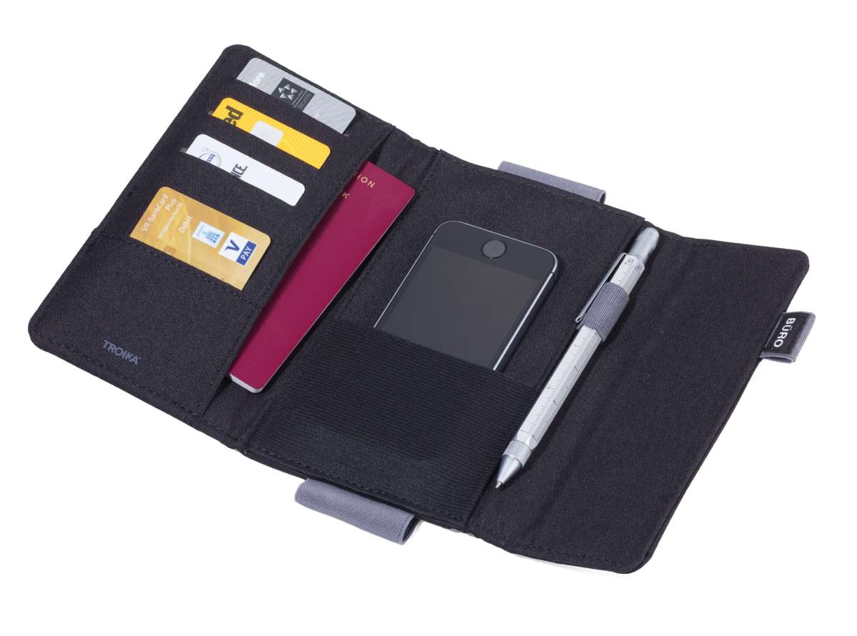 Organizdor TROIKA  de documentos de viaje4