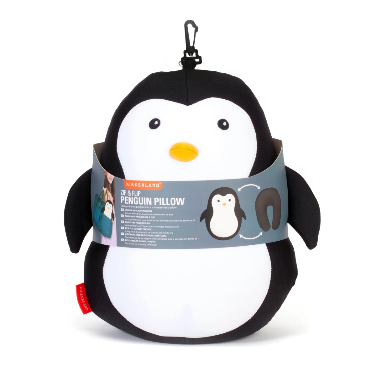 Cabezal  Kikkerland De Pingüino Zip & Flip3