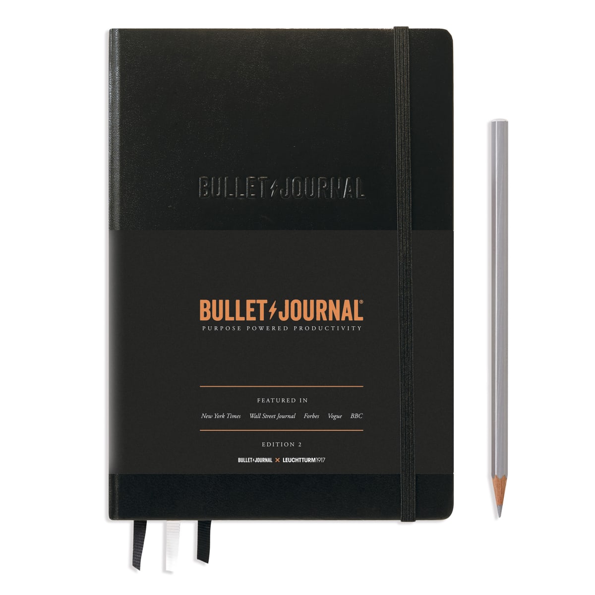 Bullet Journal 2 Leuchtturm1917 Mediano Tapa Dura Black
