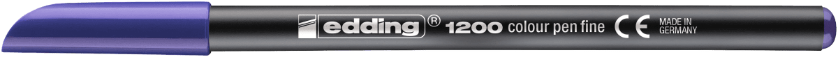 Marcador fibra Edding E-1200 Morado1