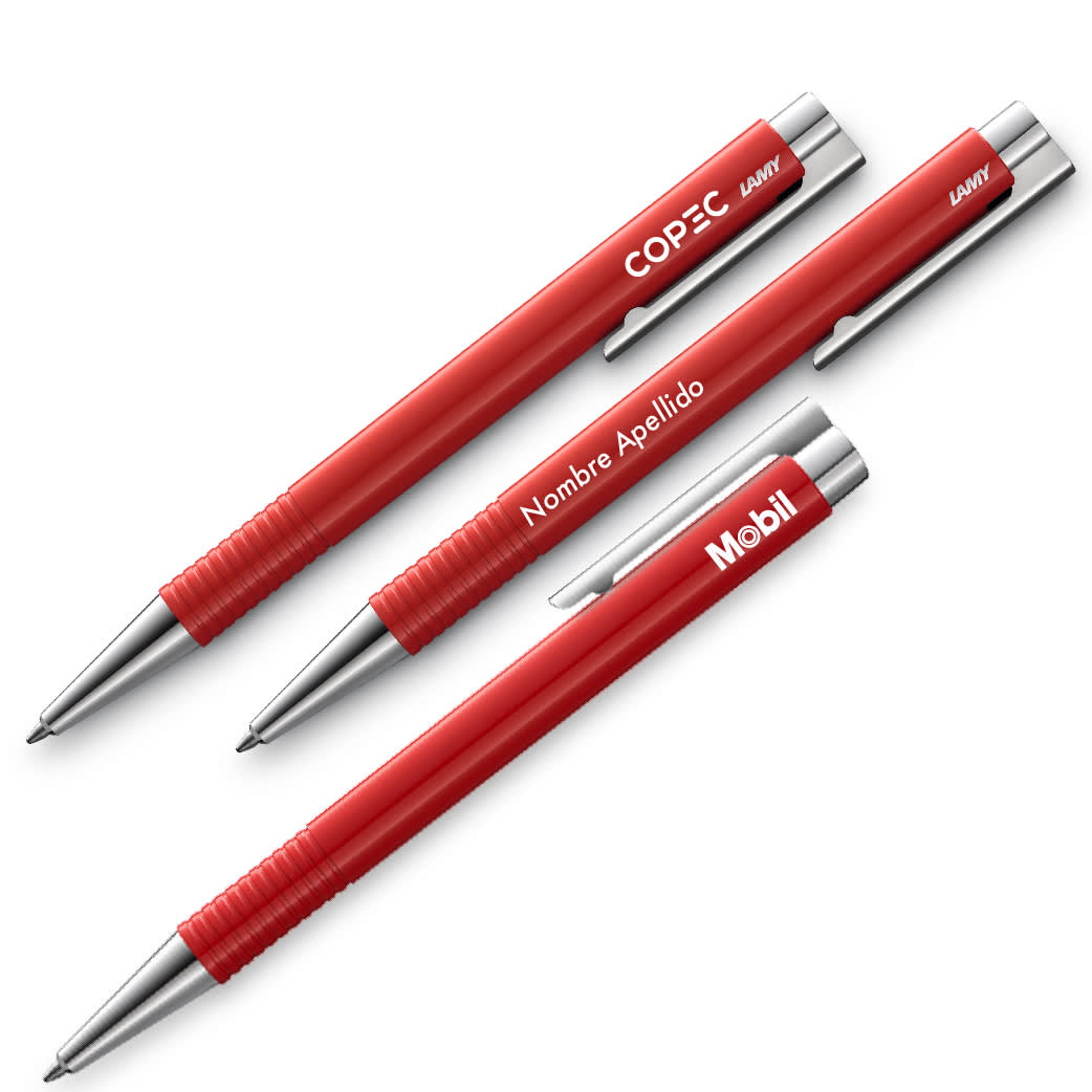 Pack 10 Boligrafos Lamy Logo Red Para Regalos (LA)2