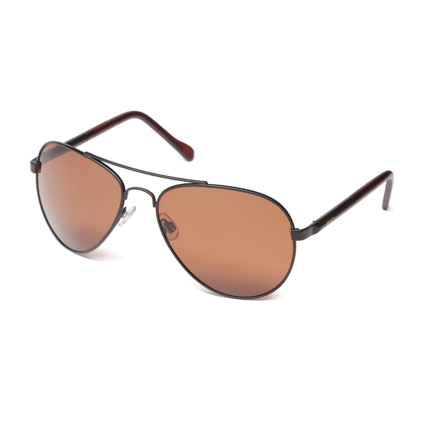 B+D Aars SUNGLASSES MAT BK/MAT CHOCOLATE
