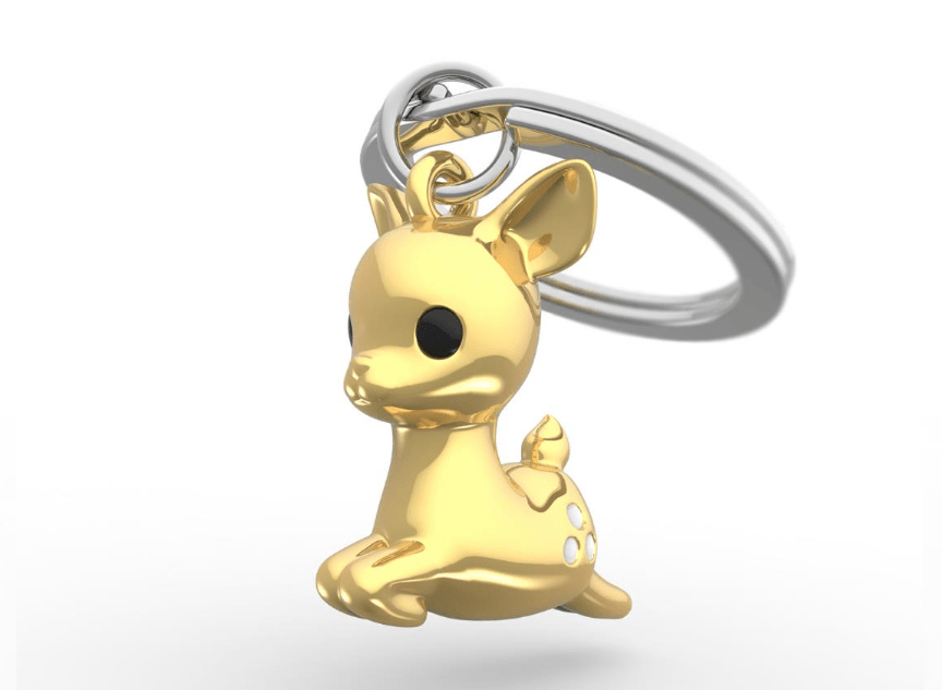 Llavero Metalmorphose Ciervo Dorado (MTM)