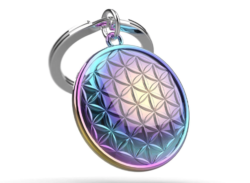 Llavero Metalmorphose Flor de la vida (MTM)