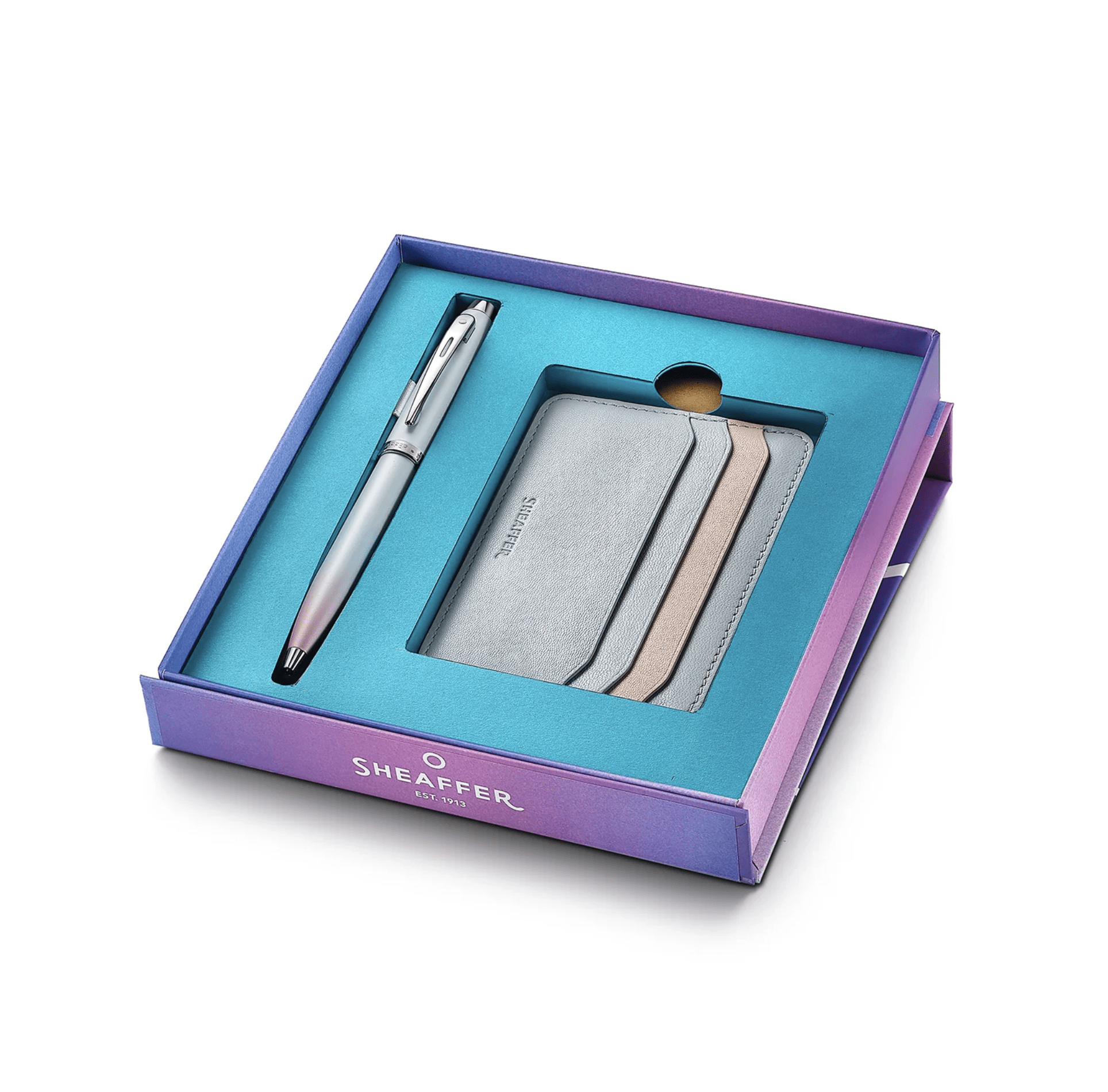 Set Bolígrafo Sheaffer Expressions 100 Degradado Perlado Con Jelly Pastel Cch