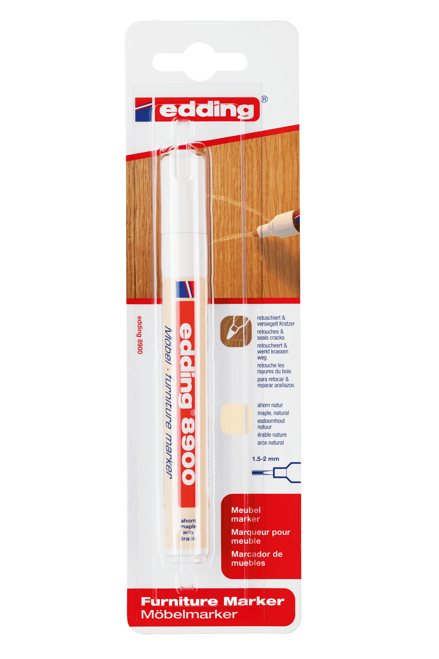 Marcador lacado para muebles Edding E-8900 Arce