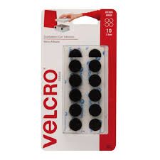 Sujetador Con Adhesivo 10 Círculos Marca Velcro 1.5 Cms 