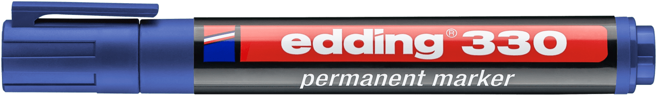 Marcador permanente edding 330 Azul