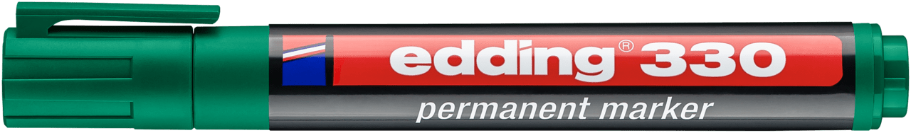 Marcador permanente edding 330 Verde