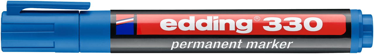 Marcador permanente edding 330 Celeste