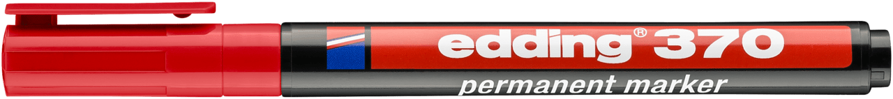 E-370 Marcador Permanente Rojo (EDD)