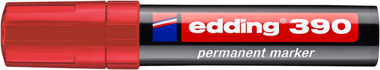 Marcador permanente Jumbo edding 390 ROJO