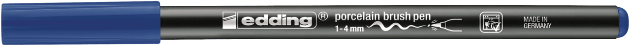 Marcador Porcelana Edding E-4200 Azul Acero
