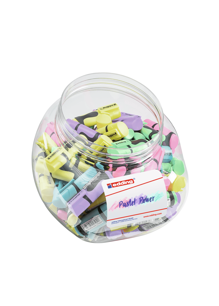 e-7 Mini Colores pastel Jarro Candy 100 Unidades (EDD)