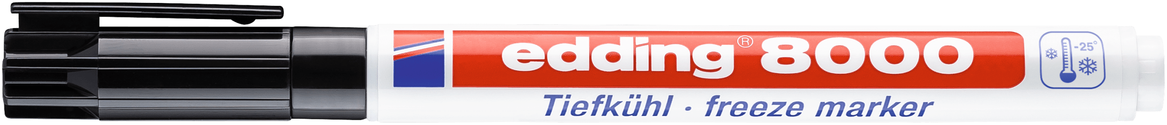 51.625 Caja e-8000/1 marcador para refrigerador negro (EDD)