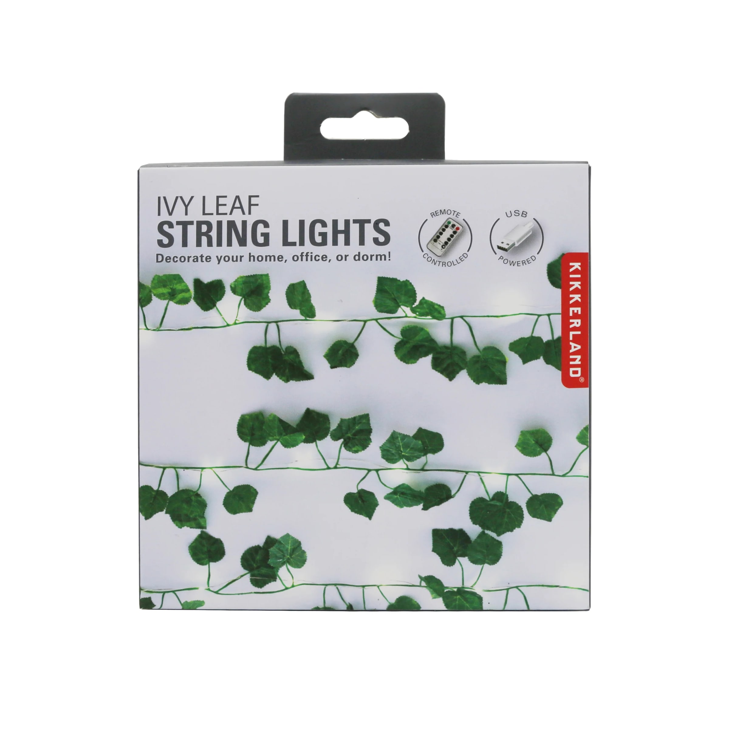 Luces Kikkerland String De Hiedra 10 Pies