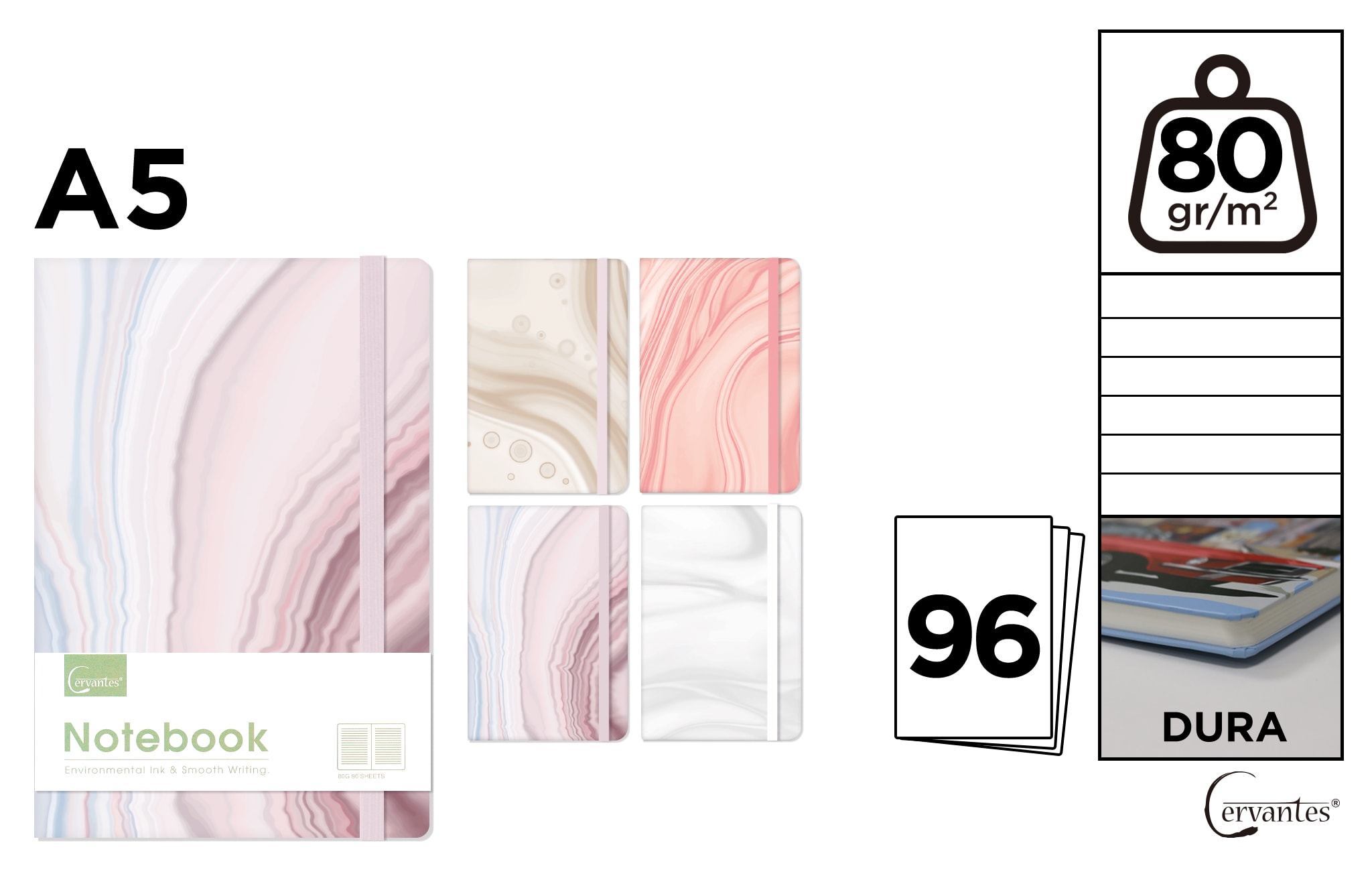 Cuaderno De Notas Tapa Forrada A5 (25)