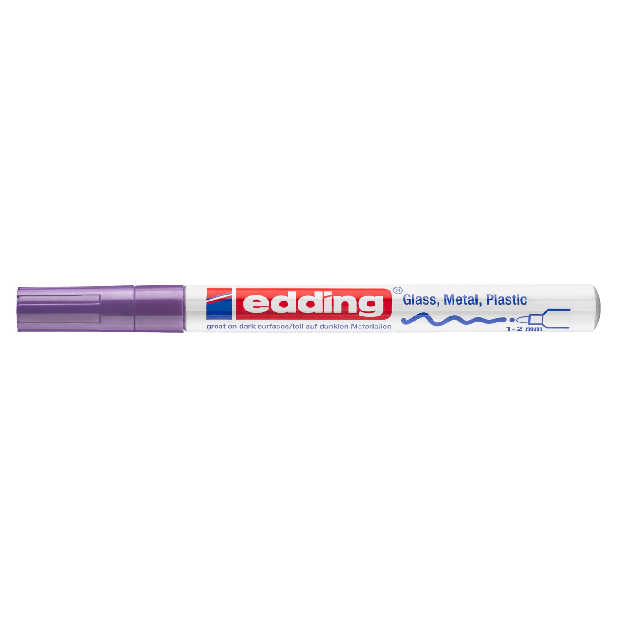 Marcador Óleo Permanente Edding E-751 Violeta