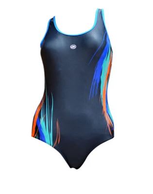 T.Baño Mujer Barracuda Classic Burn Negro-Azul