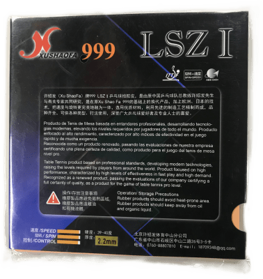 Goma para Paleta de Ping Pong XSF 999 LSZ