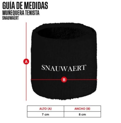 Muñequera Tenis Snauwaert