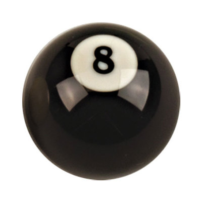 Bola Pool Negra N°8