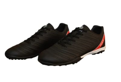 Zapatillas Futbolito Four Negro-Rojo