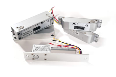 Cerradura de pivote  para embutir. Temporizador 12 VDC