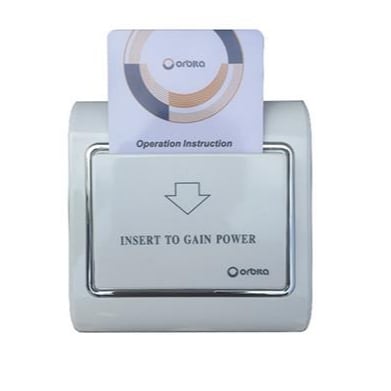 Interruptor ahorro de energía. marca  Orbita para habitaciones de hotel (lector de tarjeta RFID)