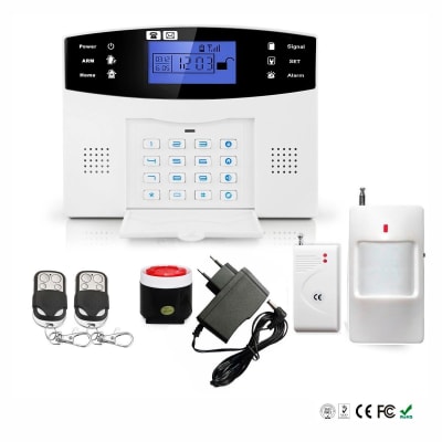 Kit de alarma GSM 4G  TUYA SMART WIFI inalámbrica 433Mhz