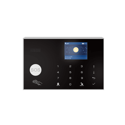 Kit de alarma Tuya Smart WIFI incluye panel 2 controles 1 infrarrojo 1 magnético