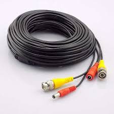 Cable armado prara cámaras de seguridad Señal y alimentación 