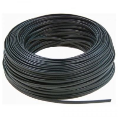 Cable paralelo 2x20 AWG,  100% cobre ,color negro, 100 mt.