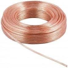 Cable paralelo 2 X24AWG transparente, 100M.